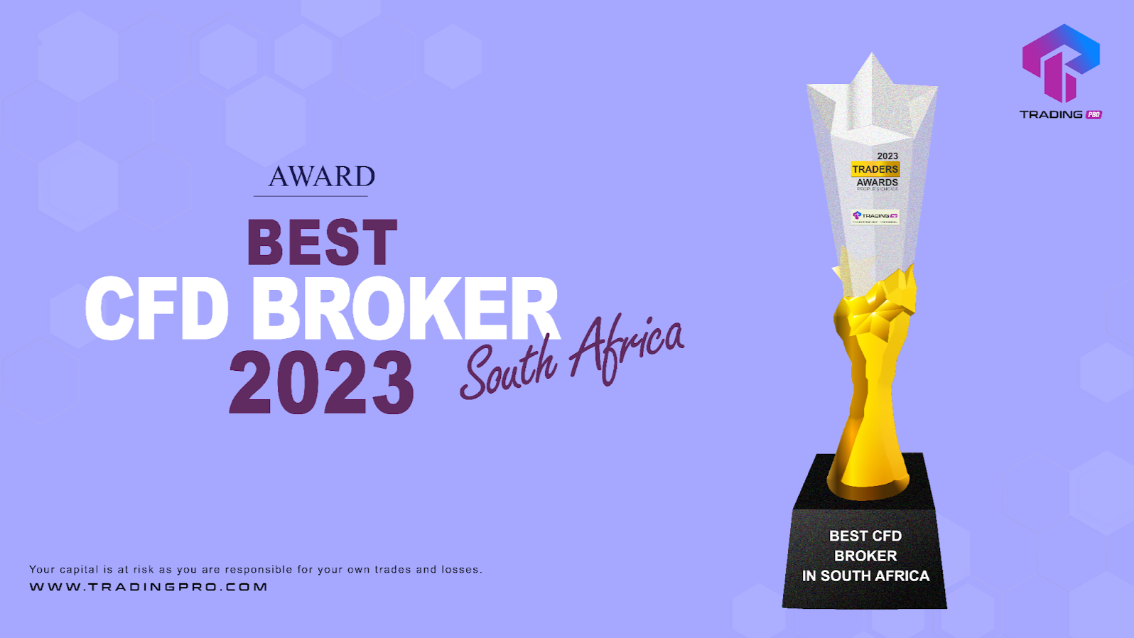 TradingPRO Triumphs as Best CFD Broker in South Africa 2023