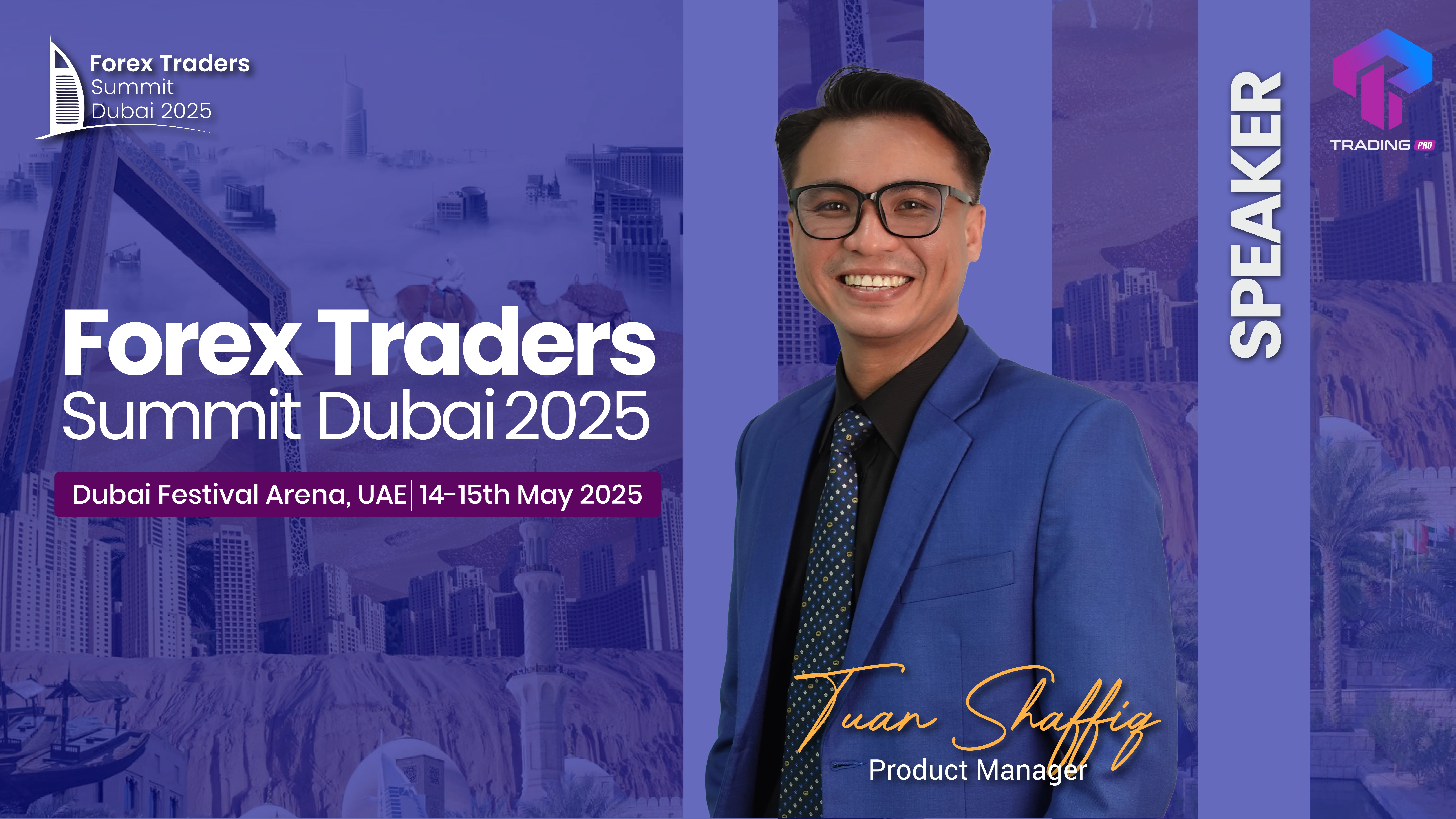 Shaffiq Abdillah: Empowering Traders with Advanced Trading Tools at the Forex Traders Summit Dubai 2025